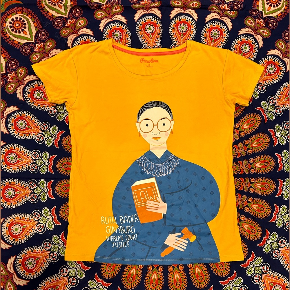 NWOT Ruth Bader Ginsburg t shirt. Woman's medium.